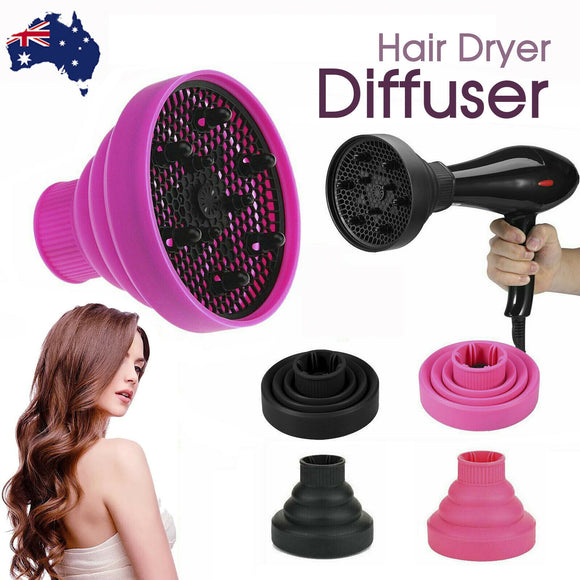 Foldable Silicone NEW Hair Dryer Universal Travel Professional Salon Diffuser