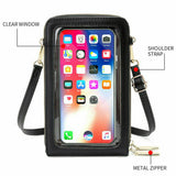 Crossbody Women phone Purse Touch Screen Bag RFID Blocking Wallet Shoulder Strap