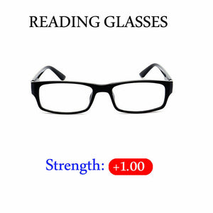 Frame Magnifying Mens Ladies Nerd Spectacle Reading Glasses 6 Pairs Wayfarer