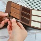 Chocolate Mold Mould Bar Break Apart Choc Block Ice Tray Silicone Cake Bake Mold