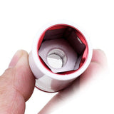 3pc Alloy Wheel Deep Impact Nut Socket Set 17, 19, 21mm 1/2'' with Nylon Sleeve