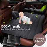 Inflatable Car Back Seat Mattress Portable Travel Camping Soft Rest Air Bed SUV