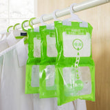 1/2/3/5PCS Hanging Wardrobe Dehumidifier Bags Stops Damp Mould Absorb Moisture