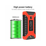 Portable 99800mAh Car Jump Starter Vehicle Booster Power Bank Battery Auto 12V