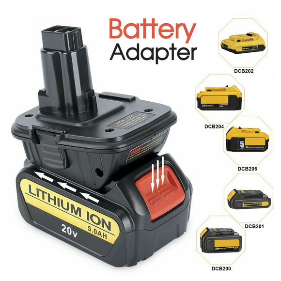 DCA1820 Converter For DeWalt 18V/20V MAX Slide XRP Battery Adapter DC9096 DCB200