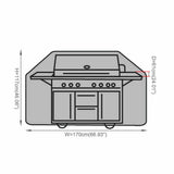 2/4/6 Burner BBQ Cover Waterproof Outdoor Gas Charcoal Barbecue Grill Protector