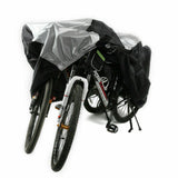 Universal Waterproof Bicycle Bike Cover Rain Garage Storage Protector For 2 Bike