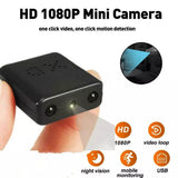 1080P Mini Hidden Spy Camera HD Micro Security Cam Night Vision