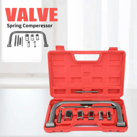 Valve Spring Compressor Removal Installer Tool Kit for Car Motorcycle Van Engine