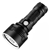 CREE L2 LED Tactical Rechargeable Flashlight USB Camping Hunting Torch