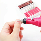 24File Electric Nail Drill Bits Tool Kit Machine Acrylic Manicure Art Pen Shaper