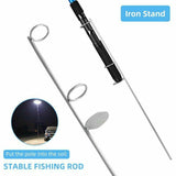 New Portable Telescopic Fishing Rod Lamp Light Cars Repair LED Lantern Camping