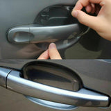 2x 4PCS Car Vinyl Handle Door Invisible Protector Films Scratches Car Stickers Hot