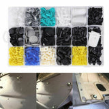 Car Body Trim Clips Retainer Bumper Auto Plastic Rivet Clamp Fastener 1600x Kit