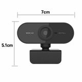 Webcam Full HD 1080P Web Camera Built-in Microphone USB PC Mac Computer Laptop