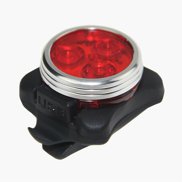 Waterproof Bicycle Bike Lights Front Rear Tail Light Lamp USB Rechargeable IPX4