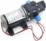 12V 100W 160PSI Pressure Water Pump 8L/Min Self-Priming Caravan Camping Boat