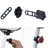 Waterproof Bicycle Bike Lights Front Rear Tail Light Lamp USB Rechargeable IPX4