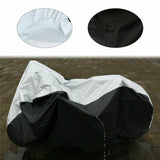 Universal Waterproof Bicycle Bike Cover Rain Garage Storage Protector For 2 Bike