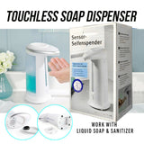 Automatic Soap Liquid Dispenser Handsfree Touchless IR Sensor Hand Wash Shampoo