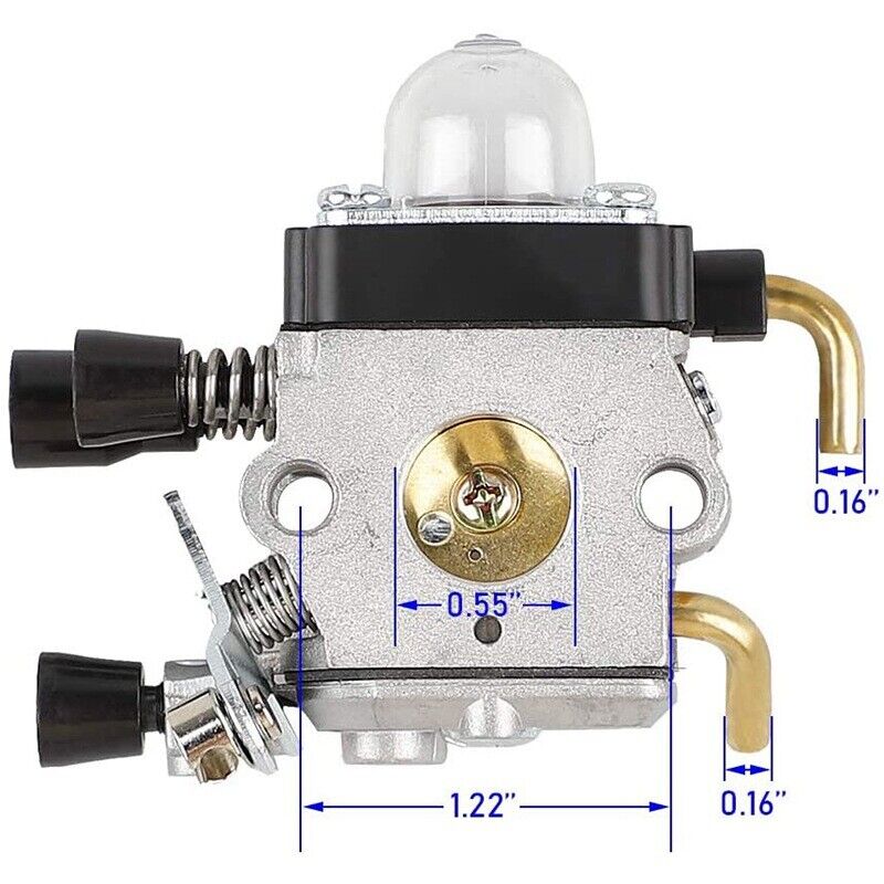 Carburetor Carb Air Fuel Filter Set For STIHL FS38 FS45 FS46 FS55 FS80 ...
