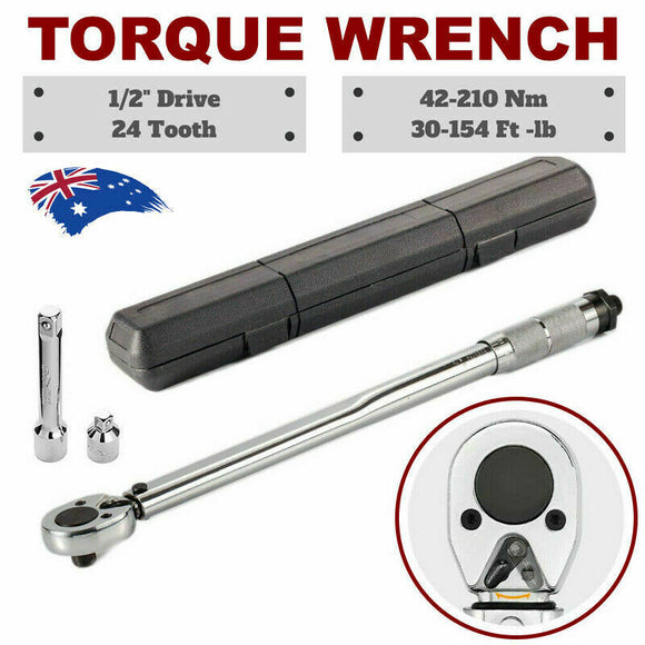 1/2 inch Drive Click Torque Wrench, 3/8