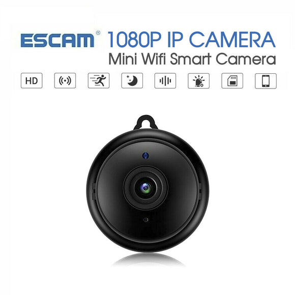 Escam V380 Mini Wifi IP Camera HD 1080P Wireless Indoor Camera Nightvision