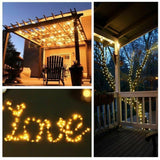 300 LED Warm White String Fairy Lights Christmas Tree Xmas Party Wedding