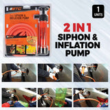 11Pcs Siphon Pump Non Battery-Operated Fuel Oil Water Fluid Transfer Pump