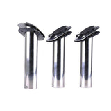 304 Marine Grade Stainless Steel Flush Mount 30 Degree Fishing Rod Holders