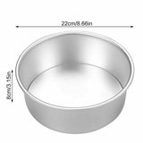 4/5/6/8 Inch Cake Mold Round DIY Cakes Pastry Mould Baking Tin Pan Reusable