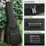 41"Guitar Bag Padded Gig Bag Double Straps Backpack Soft Black Case Acoustic