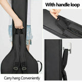 41"Guitar Bag Padded Gig Bag Double Straps Backpack Soft Black Case Acoustic