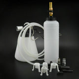 Air Brake Bleeder Kit Clutch Vacuum Oil Bleeding Extractor Fluid Fill Adapters