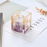2PCS Silicone Mold Resin Craft Round & Square