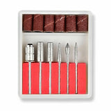 24File Electric Nail Drill Bits Tool Kit Machine Acrylic Manicure Art Pen Shaper