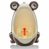 Kid Baby Potty Toilet Training Urinal Boys Pee Trainer Cute Frog Shaped Bathroom
