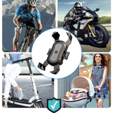 360° Bike Phone Holder Handlebar Mount Rotation for Motorcycle Bicycle MTB Pram