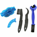 Bicycle Chain Cleaner Set 4pcs Cycling Cleaning Brushes Wash Tool Mountain Bike