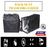 Back Seat Organizer Waterproof Car Trash Waste Basket Storage Garbage Bag