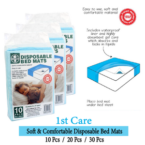 10 Pcs Disposable Bed Mats Soft Comfortable Protect Mattress Absorbant