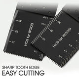 30PCS Oscillating Multi Tool Blade Saw Blades Wood Metal Cutter For Dewalt Fein