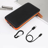 300000mAh Portable Solar Charger Dual USB External Battery Power Bank Waterproof