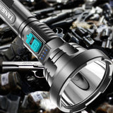 90000LM LED Light Super Bright USB Rechargeable Tactical Flashlight Torch