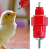 10x Water Nipple Valves Auto Drinker Waterer Feeder Poultry Chicken Duck Bird