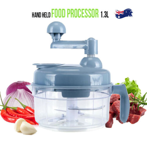 NEW Multi-function Manual Food Processor Meat Kitchen Grinder Vegetable Chopper
