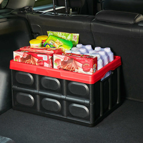 All Purpose Foldable Car Trunk Boot Camping Organizer Home Trunk Storage Box 28L