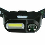 Super Bright Waterproof Head Torch Headlight LED USB Rechargeable Headlamp