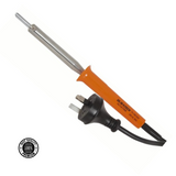 1x 80W 240V Soldering Iron with stainless steel barrel and orange cool grip