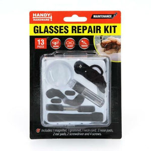 Handy 13PCE Repair Tool Kit Set Eyewear Optical Eyeglasses Screws Screwdriver